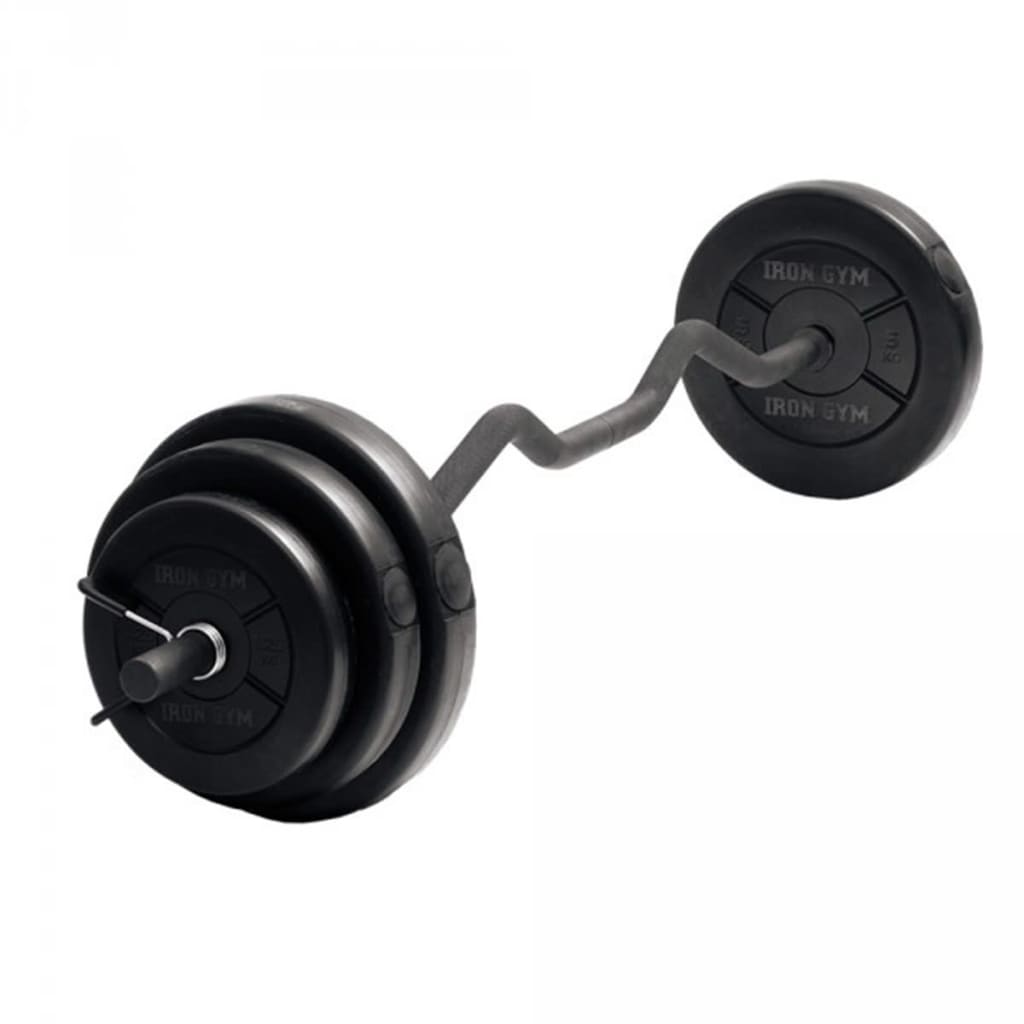 Afbeelding Iron Gym Aanpasbare curlstang set 23 kg IRG033 door Vidaxl.nl
