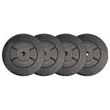 Iron Gym Jeu de plaques de poids 4x5 kg IRG032