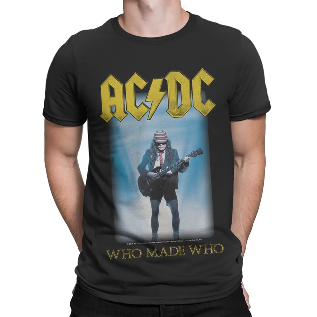 Afbeelding AC/DC Who Made Who Unisex t-shirt door Vidaxl.nl