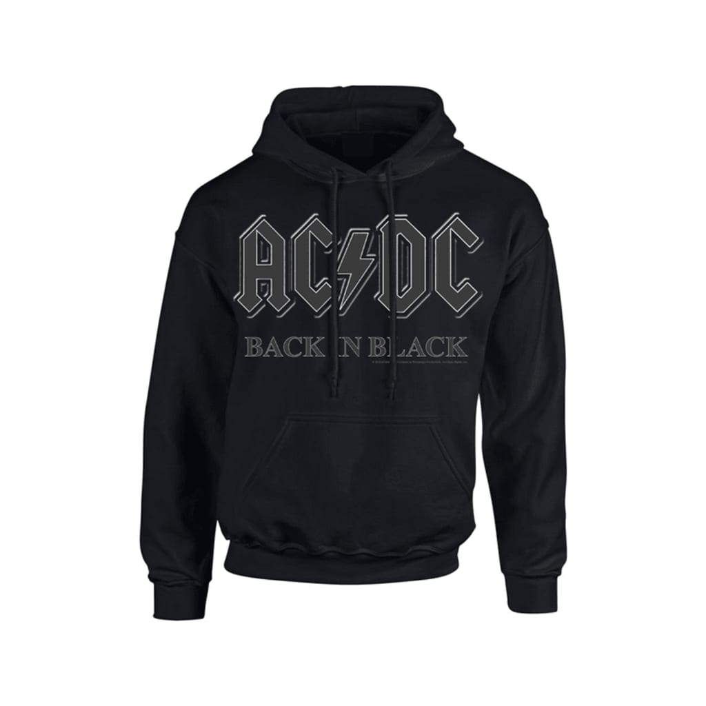 AC/DC Back in Black mens hoodie