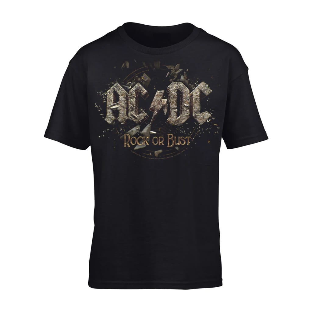 AC/DC Rock or bust KIDS T-SHIRT SIZE SIZE
