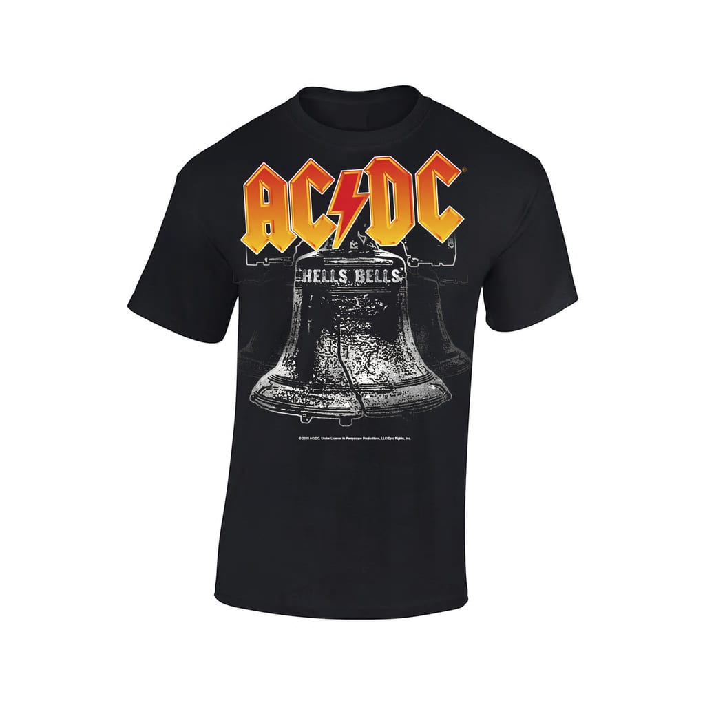 Afbeelding AC/DC Hells Bells mens t-shirt door Vidaxl.nl