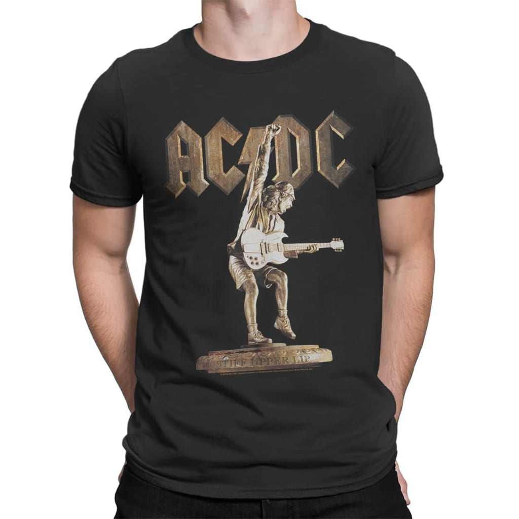Afbeelding AC/DC Stiff upper lip Unisex t-shirt door Vidaxl.nl