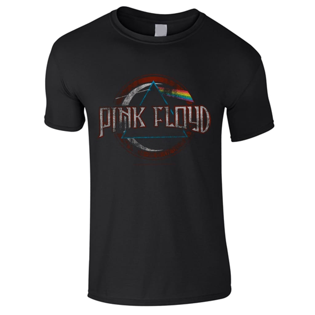 Afbeelding Pink Floyd - Dark side of the moon new logo t-shirt door Vidaxl.nl