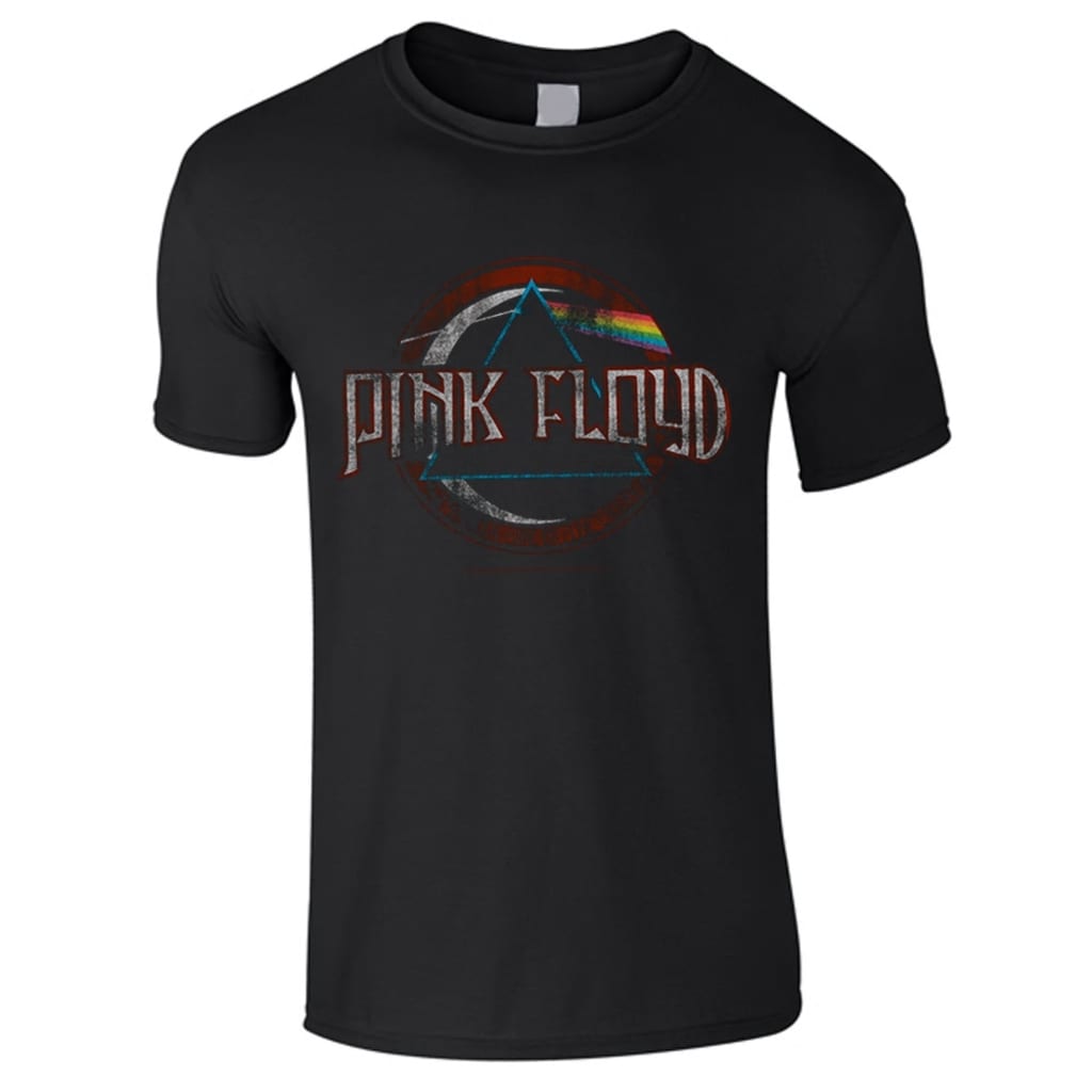 Pink Floyd - Dark side of the moon new logo t-shirt Large