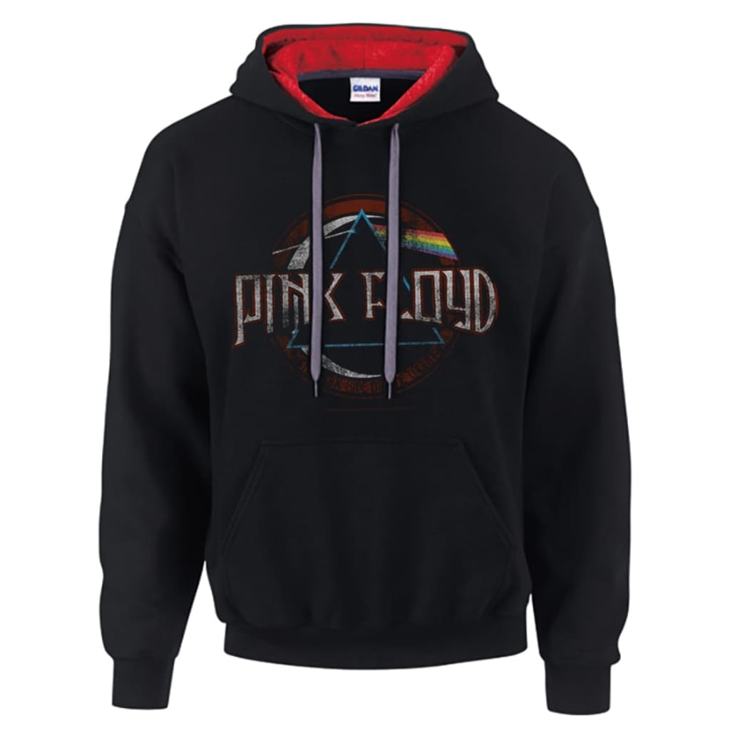 Afbeelding Pink Floyd - Dark side of the moon new logoHoodie door Vidaxl.nl