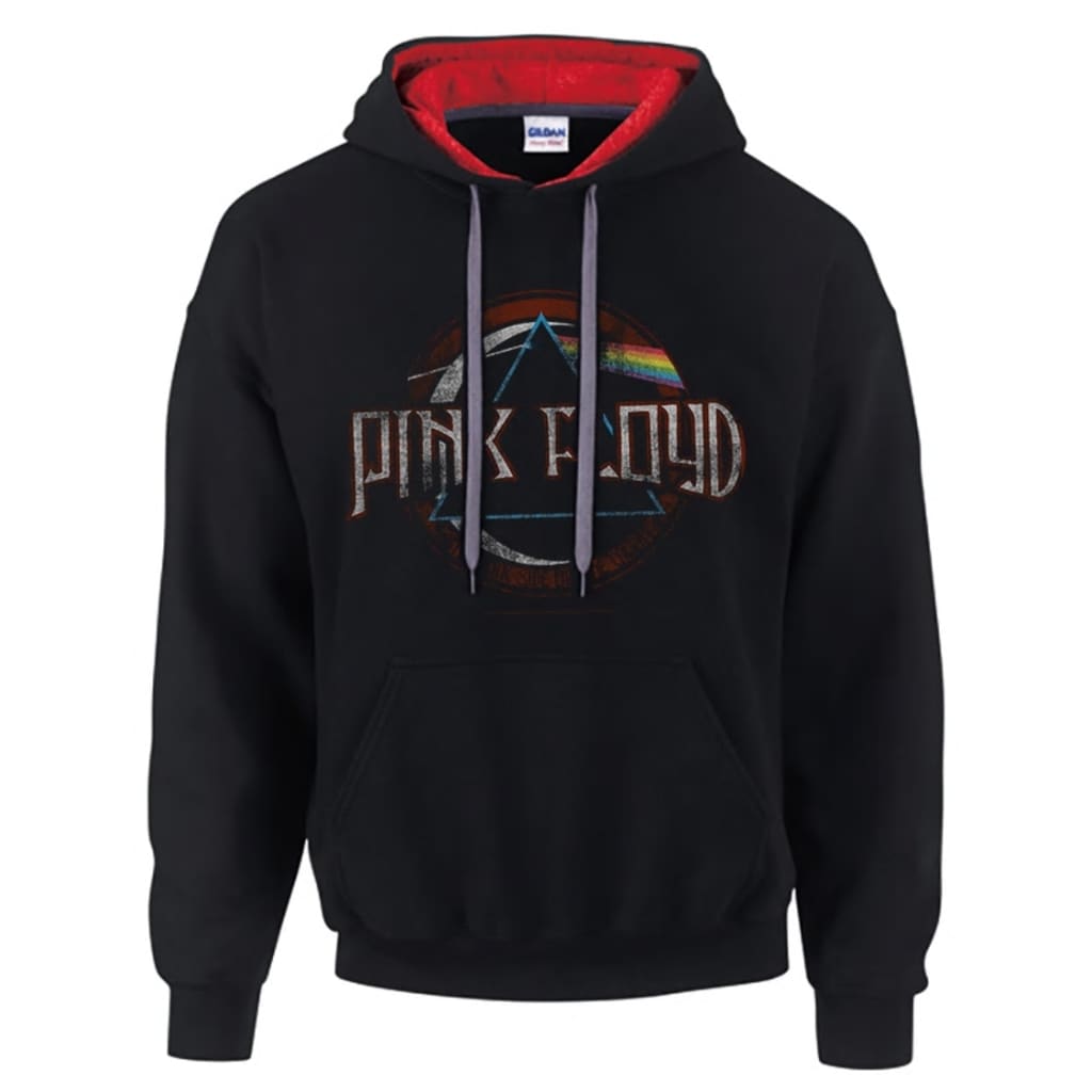 Afbeelding Pink Floyd - Dark side of the moon new logo Hoodie door Vidaxl.nl