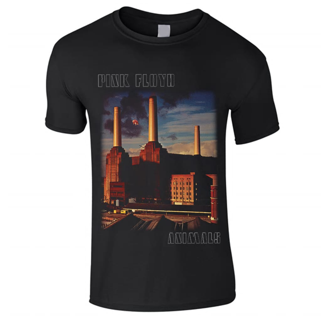 Afbeelding Pink Floyd - Animals t-shirt door Vidaxl.nl