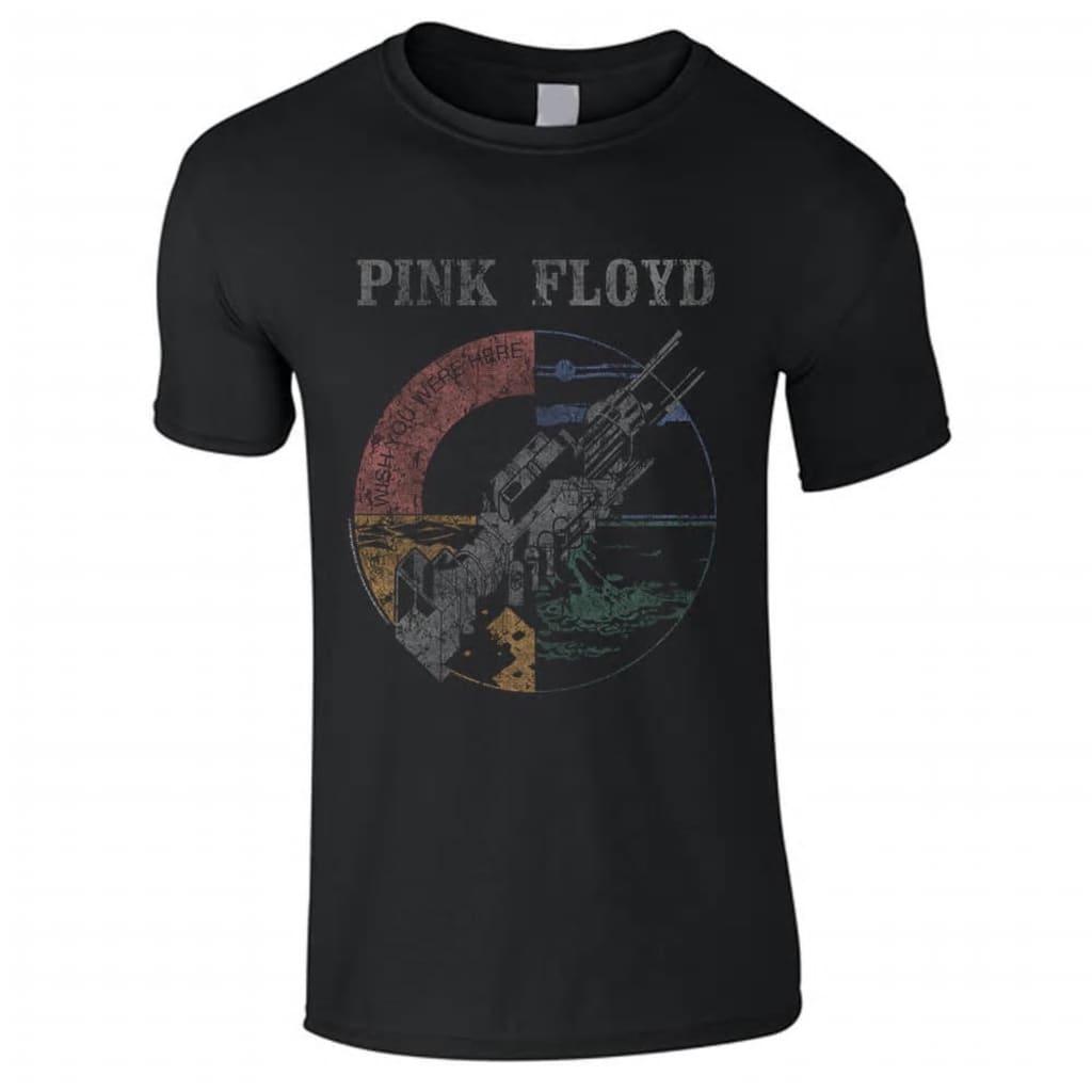 Afbeelding Pink Floyd - - Wish you were Distressed t-shirt door Vidaxl.nl