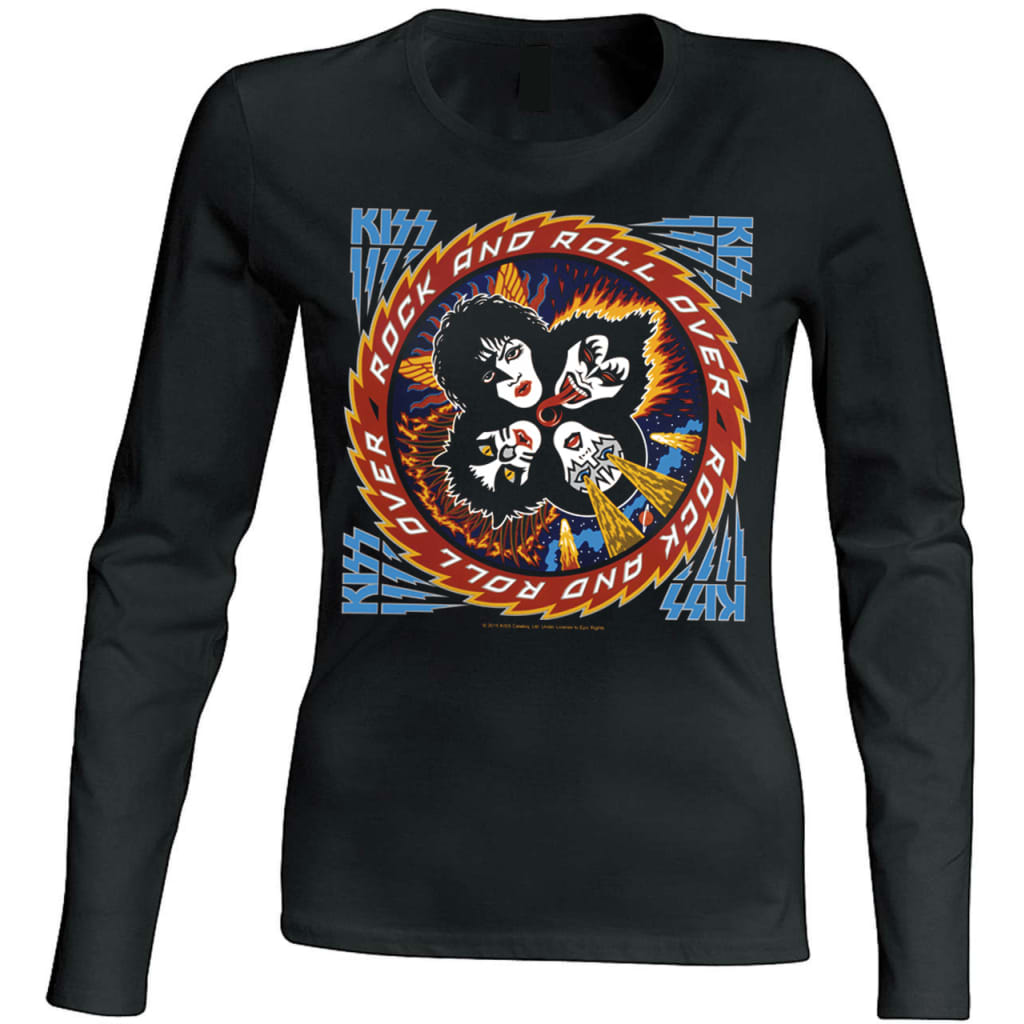 Afbeelding Kiss - Rock and roll over women Longsleeve t-shirt door Vidaxl.nl