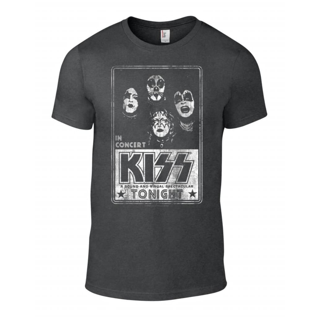 Afbeelding Kiss - Concert poster T-SHIRT door Vidaxl.nl