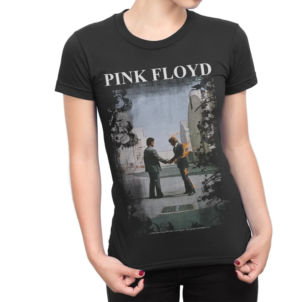 Pink Floyd - Burning man Ladies T-Shirt