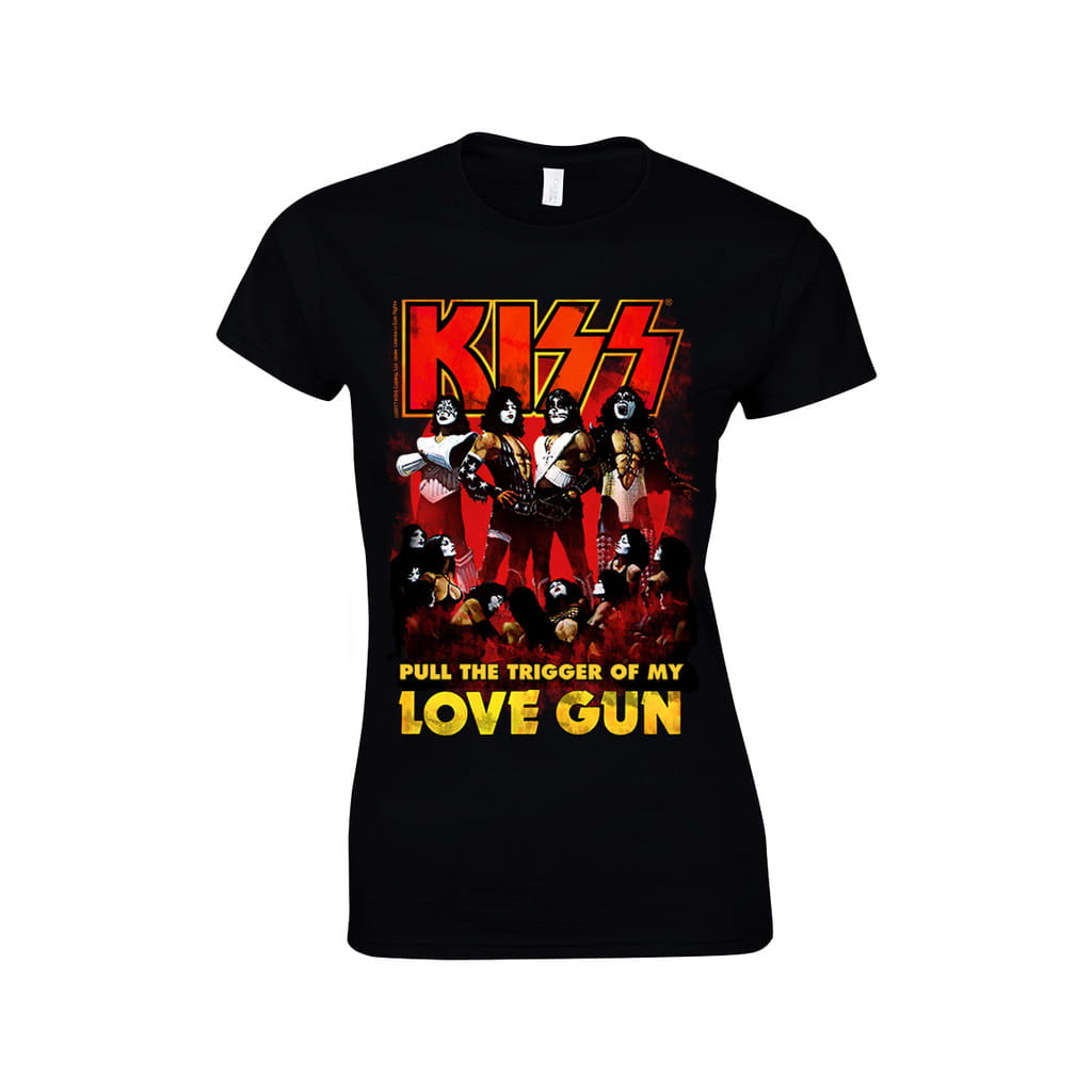 Kiss - Love Gun Girlie T-SHIRT