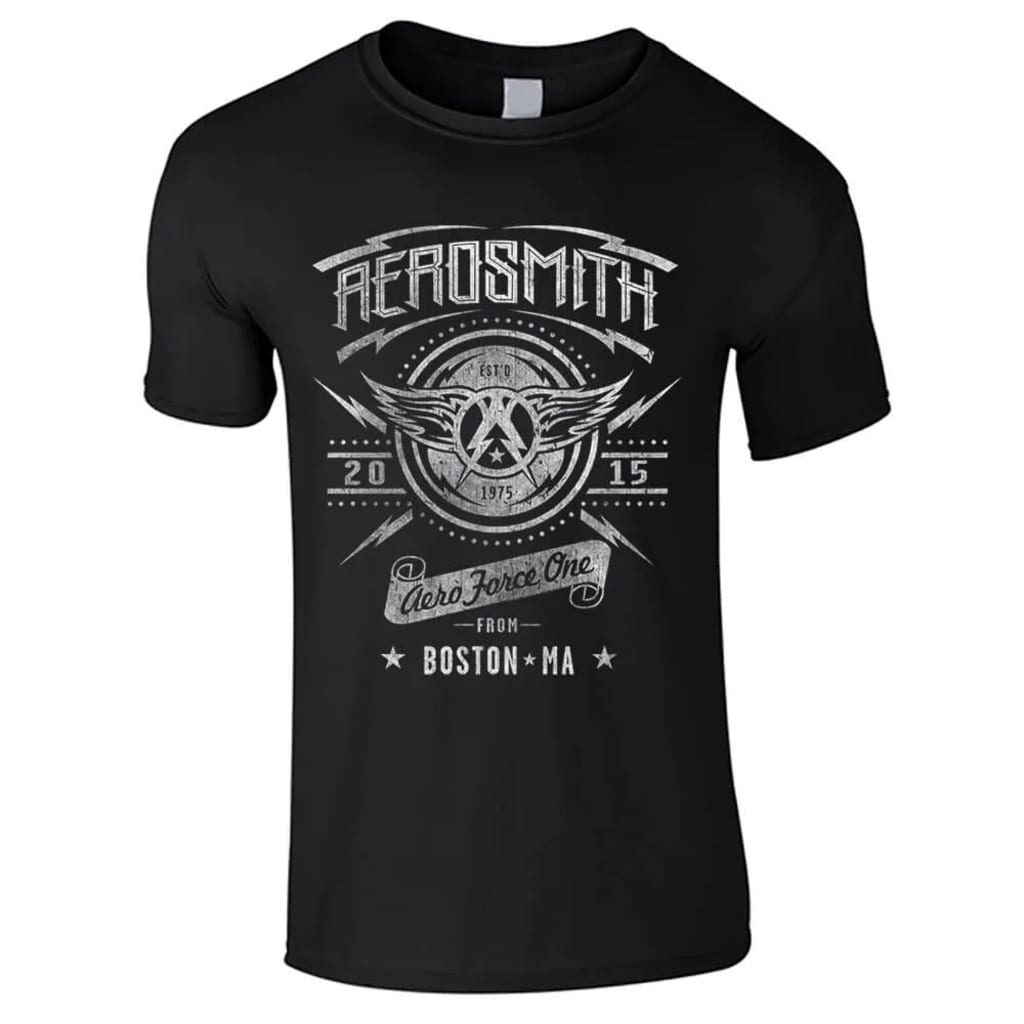 Afbeelding Aerosmith - Aero Force One T-Shirt door Vidaxl.nl