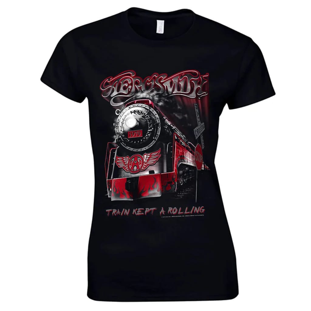 Aerosmith - Train kept a going T-Shirt Girlie