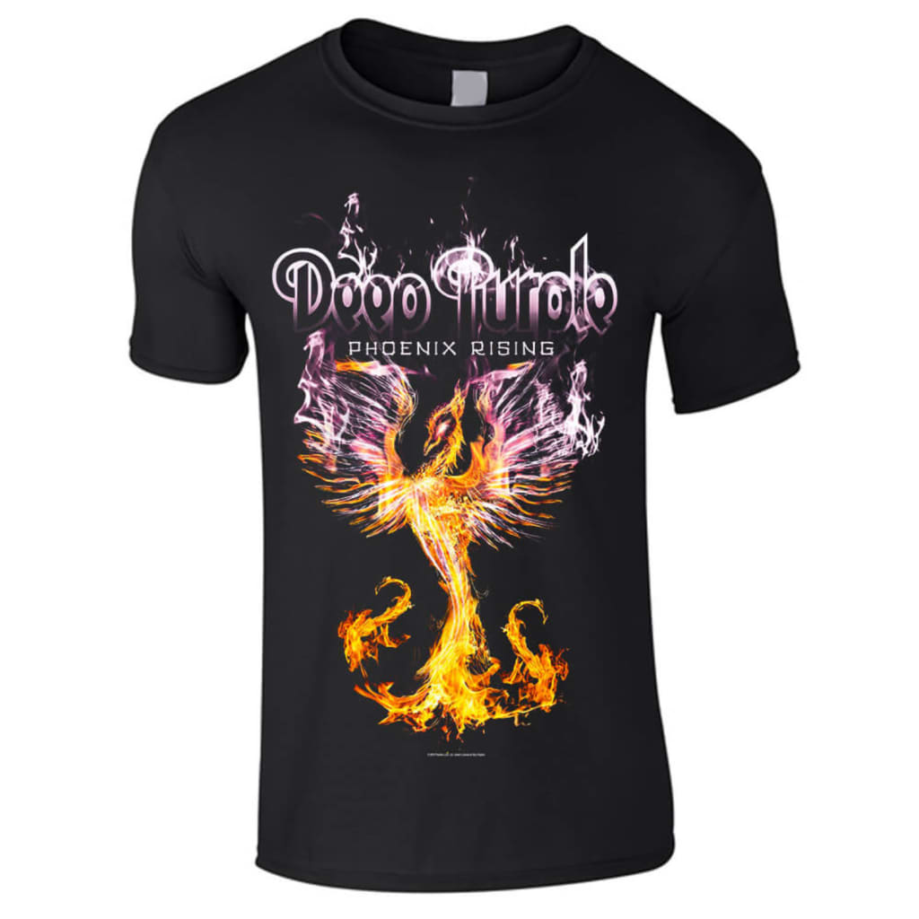 Afbeelding DEEP PURPLE - Phoenix Rising T-Shirt door Vidaxl.nl