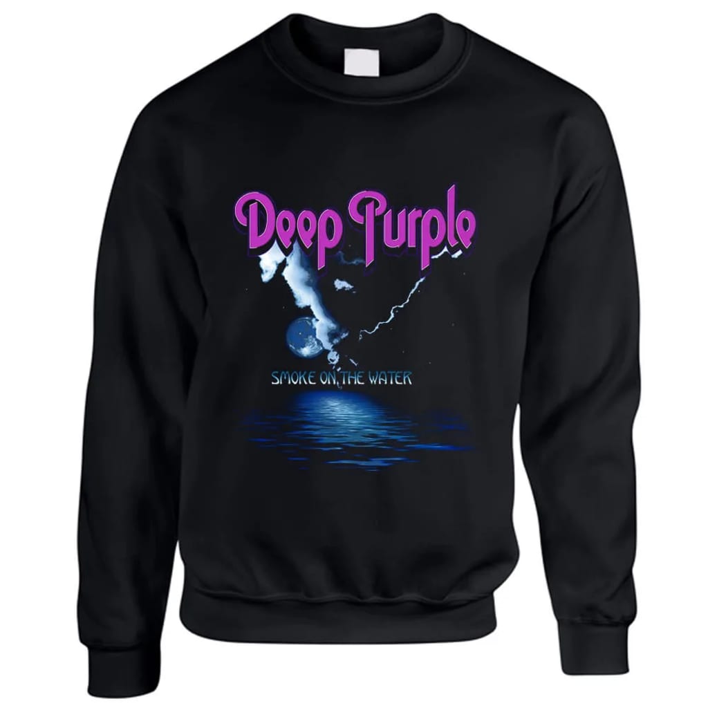 DEEP PURPLE - Smoke On The Water Sweatshirt