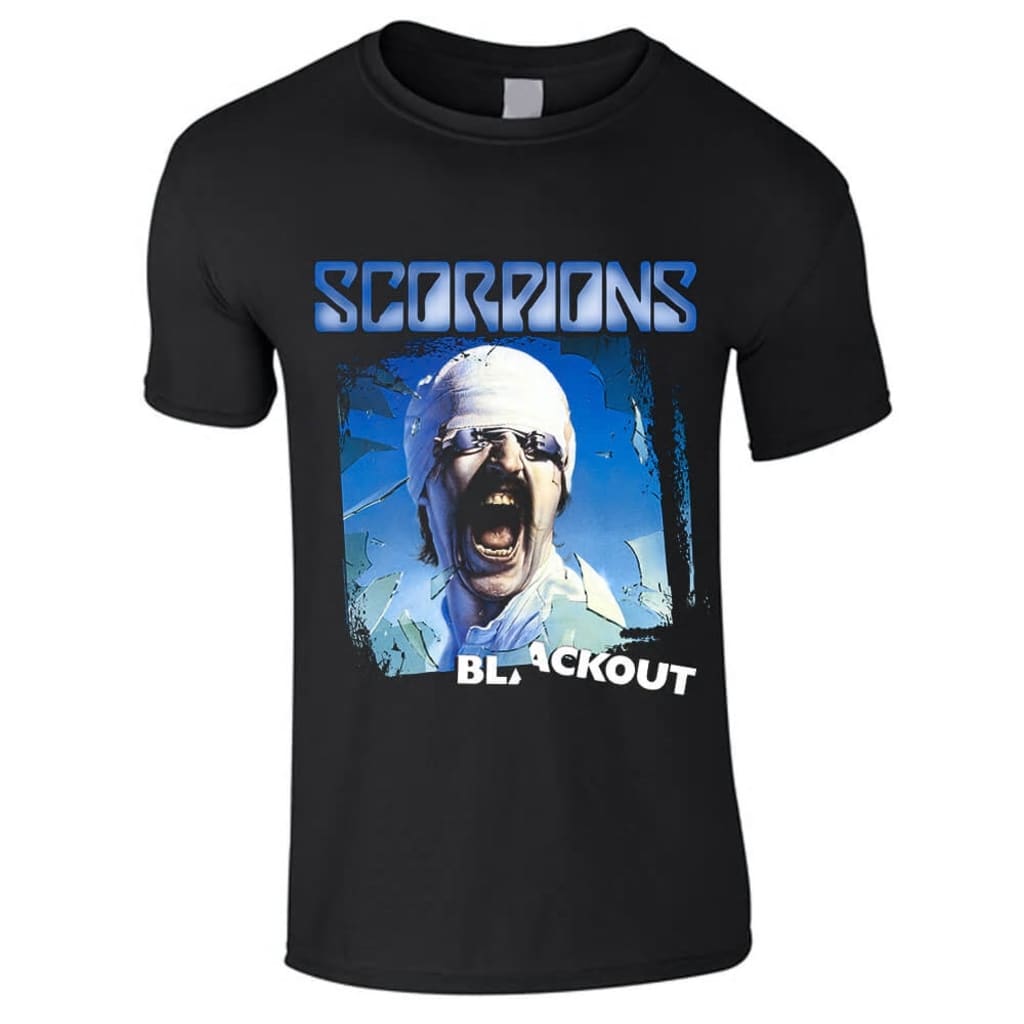 Afbeelding SCORPIONS - Blackout kinderen t-shirt door Vidaxl.nl