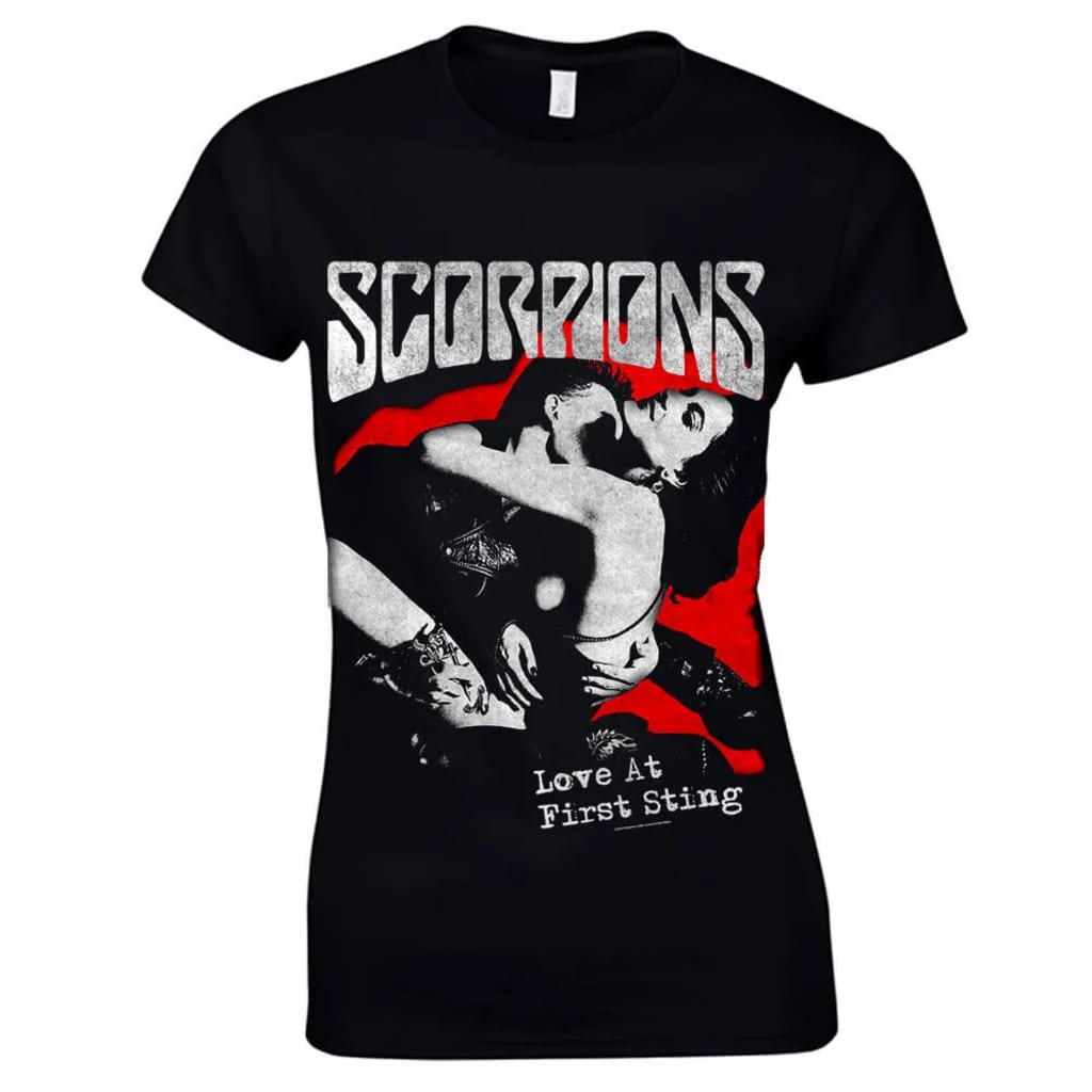 Afbeelding SCORPIONS - Love At First Sting T-Shirt Girlie door Vidaxl.nl