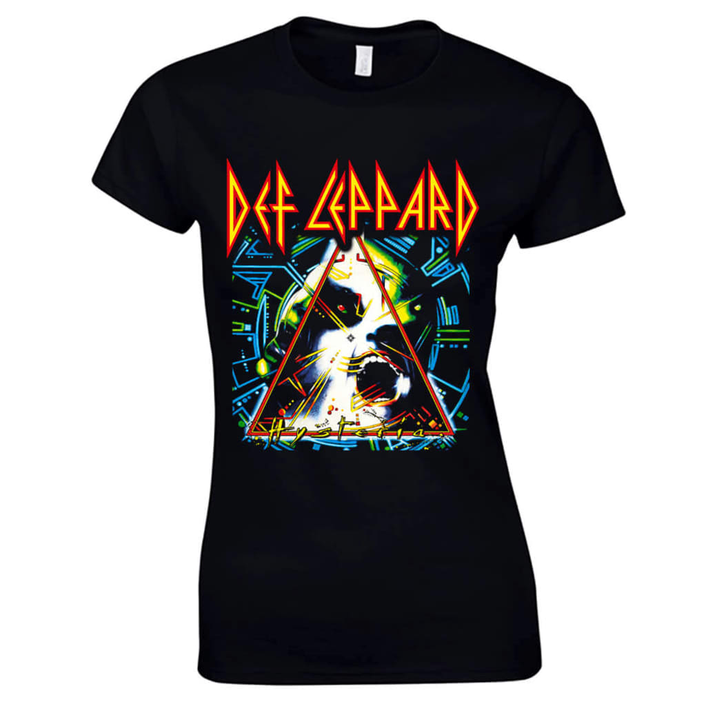 Afbeelding DEF LEPPARD - Hysteria T-Shirt Girlie door Vidaxl.nl