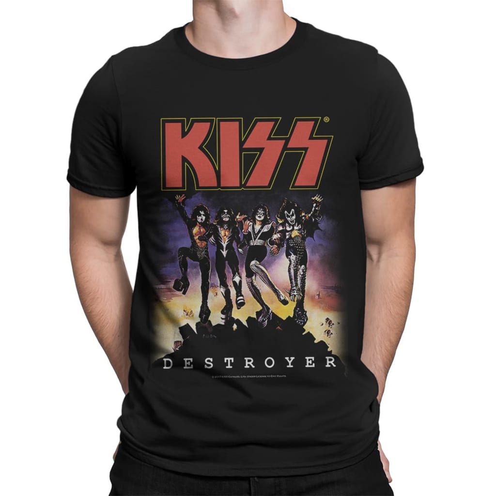 Afbeelding Kiss - Destroyer album T-Shirt door Vidaxl.nl