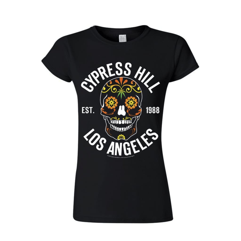Rockshirts Cypress hill 1988 Los Angles T-shirt vrouwen