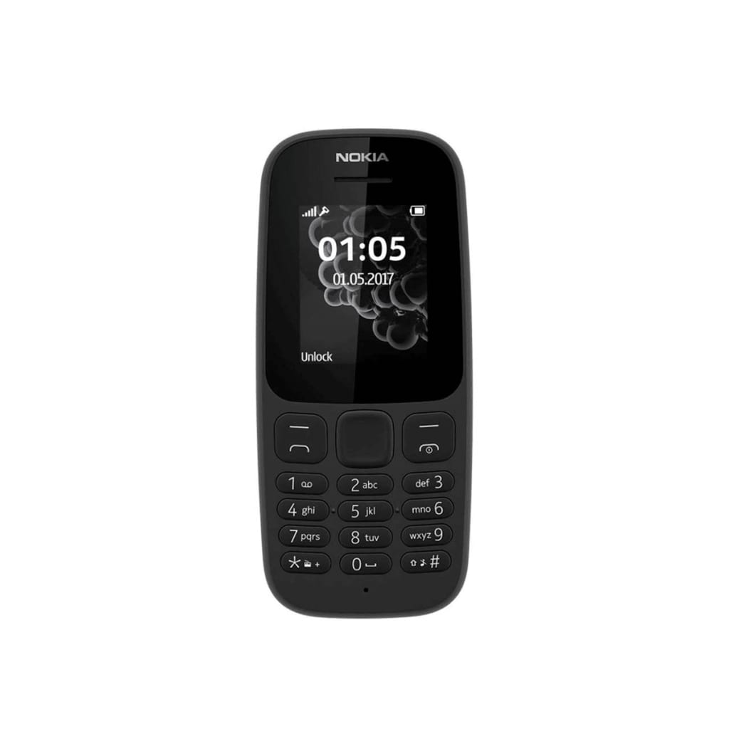 Afbeelding Nokia 105 (2019) 4th edition Black door Vidaxl.nl