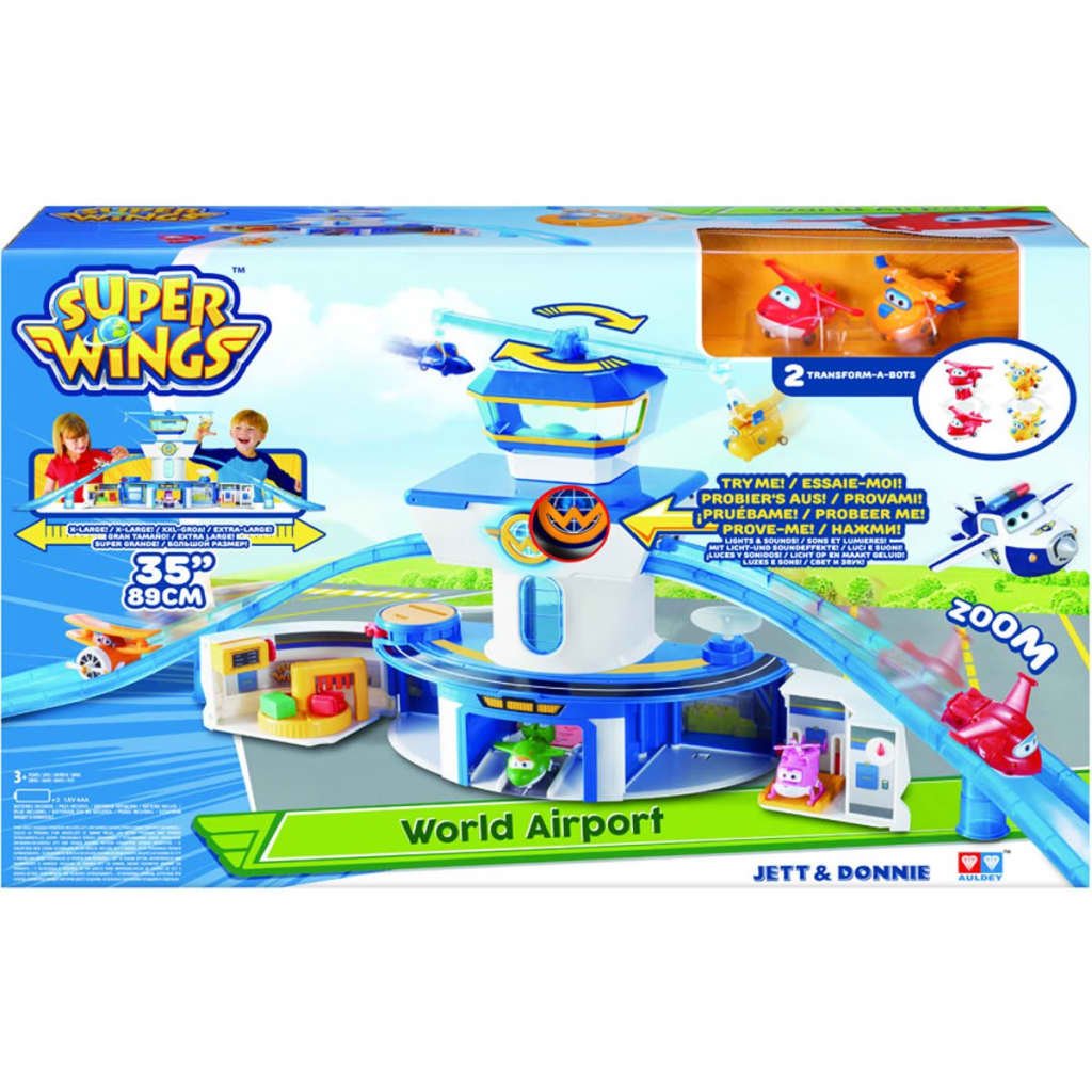 Auldey Toys Super Wings Vliegveld Met