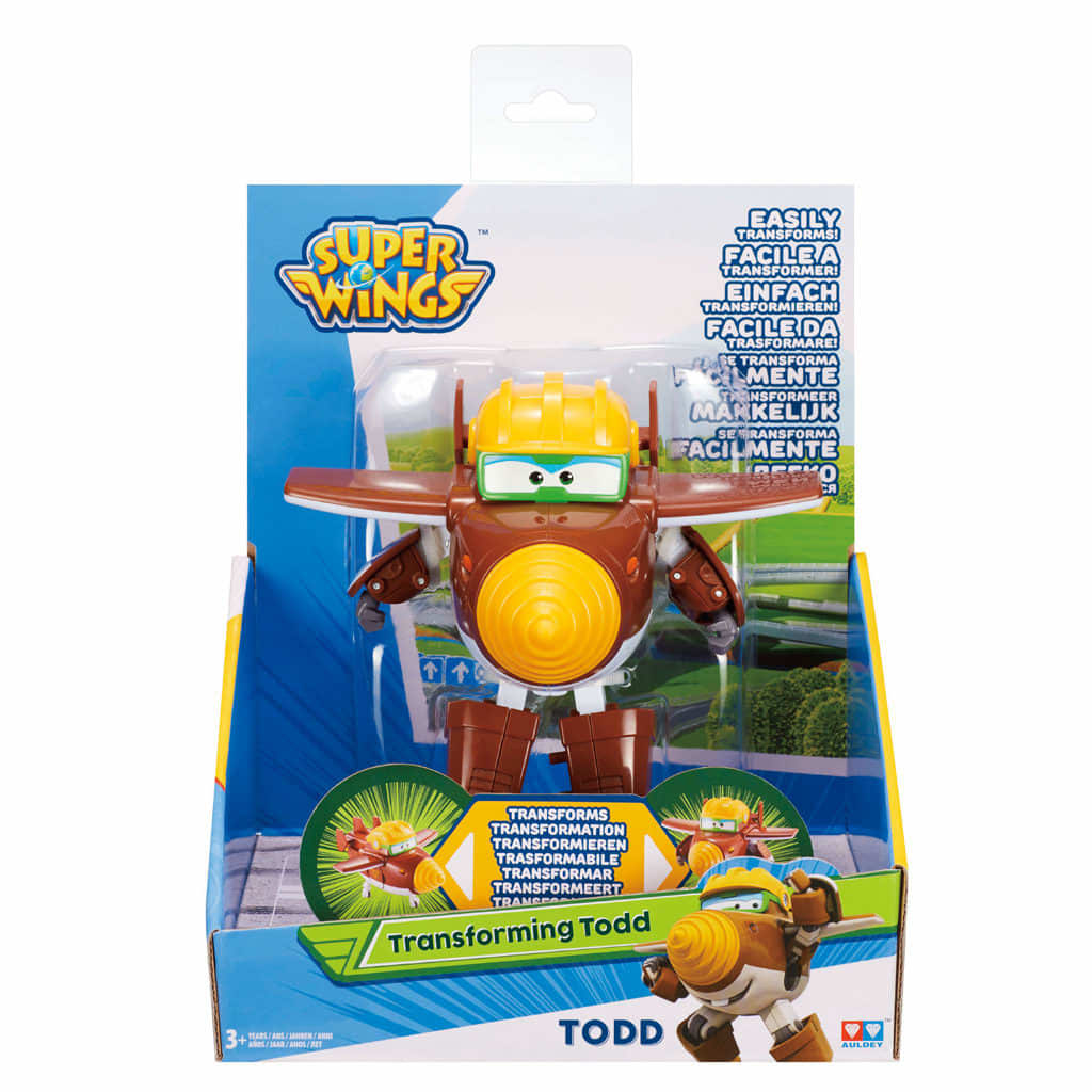 Speelfiguur Super Wings Todd Groot