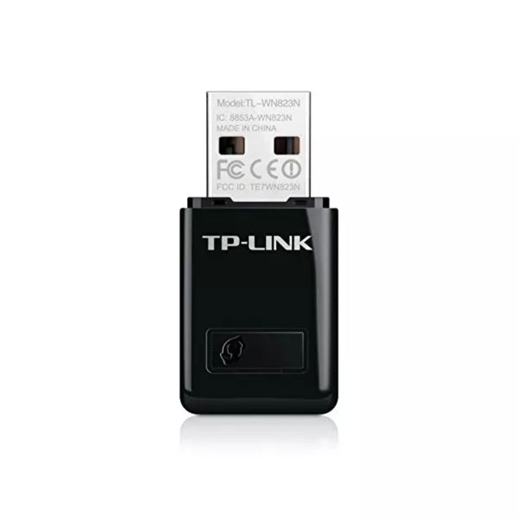 TP-LINK Wi-Fi-adapter Mini TL-WN823N 300N 2.4 GHz QSS USB Zwart