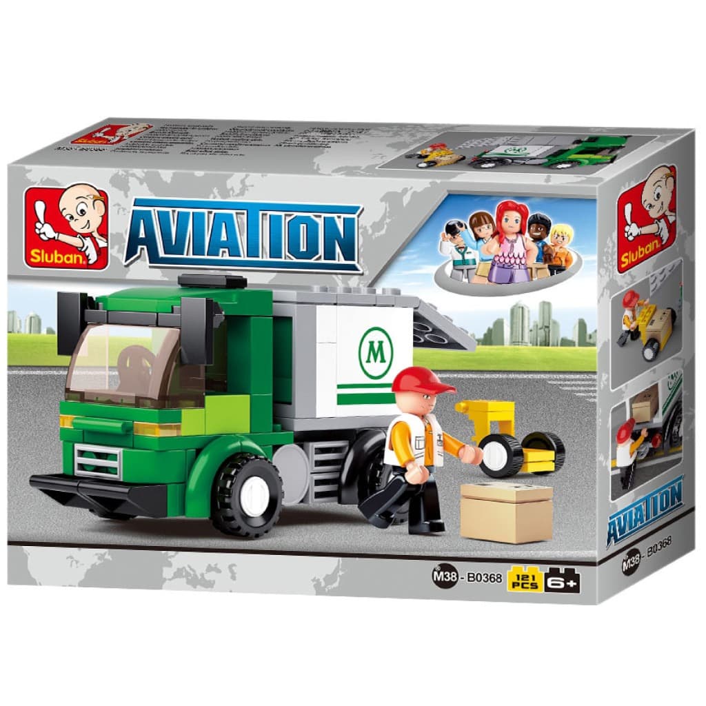 Sluban Aviation: Cargo Truck (M38-B0368)