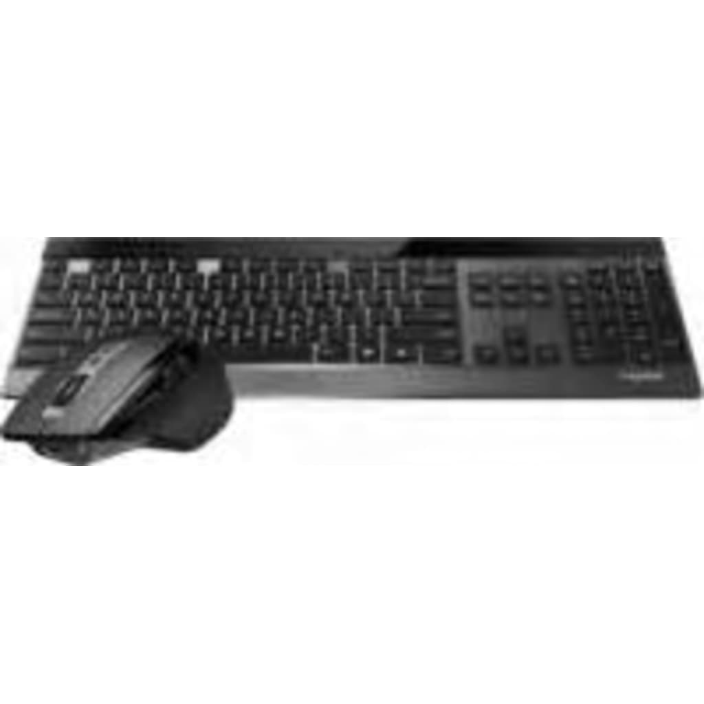 Afbeelding Rapoo 9900M Wireless Keyboard + Mouse Desktopset - Black door Vidaxl.nl