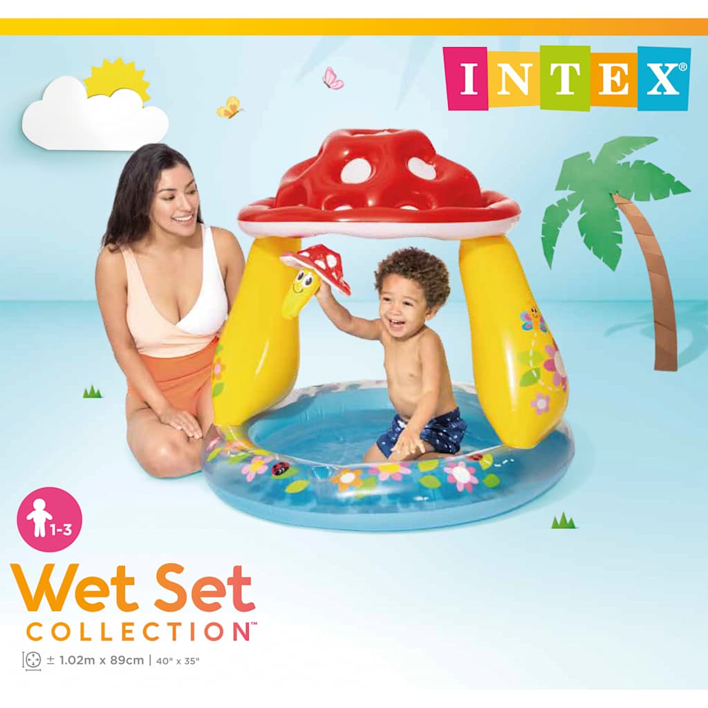 Thumbnail - INTEX Pilz Babybecken 57114NP