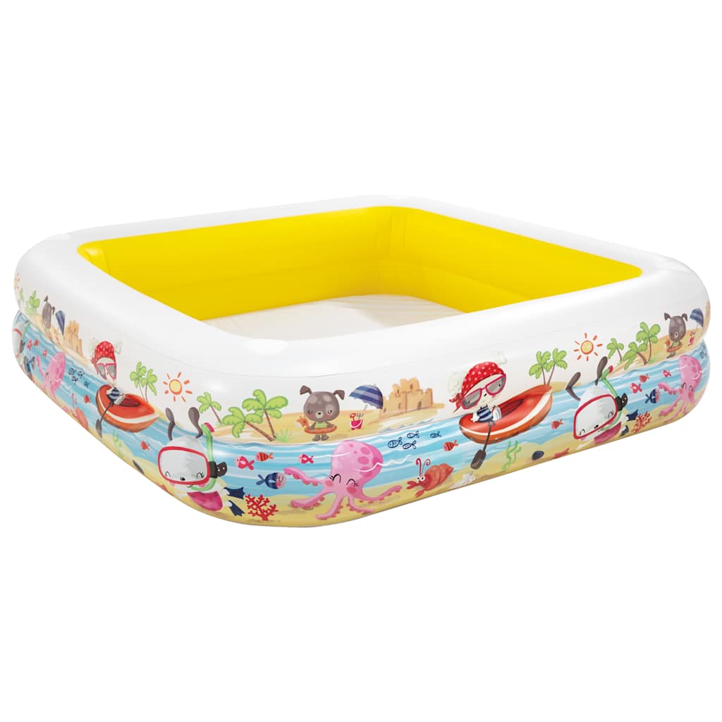 INTEX Zwembad met overkapping opblaasbaar 157x157x122 cm afbeelding