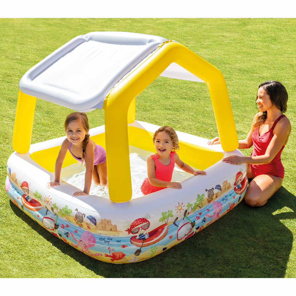 INTEX Aufblasbarer Sonnenschirm Pool 157x157x122 cm