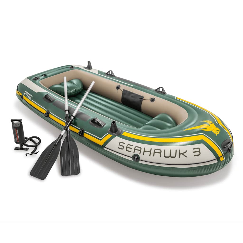 INTEX Schlauchboot-Set Seahawk 3 295×137×43 cm 68380NP