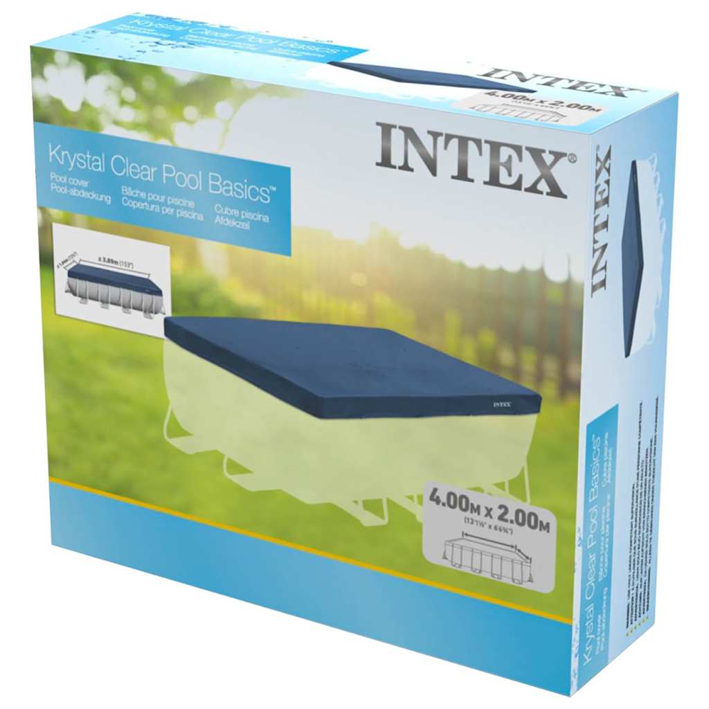 INTEX Zwembadhoes rechthoekig 390x180 cm 28037 afbeelding