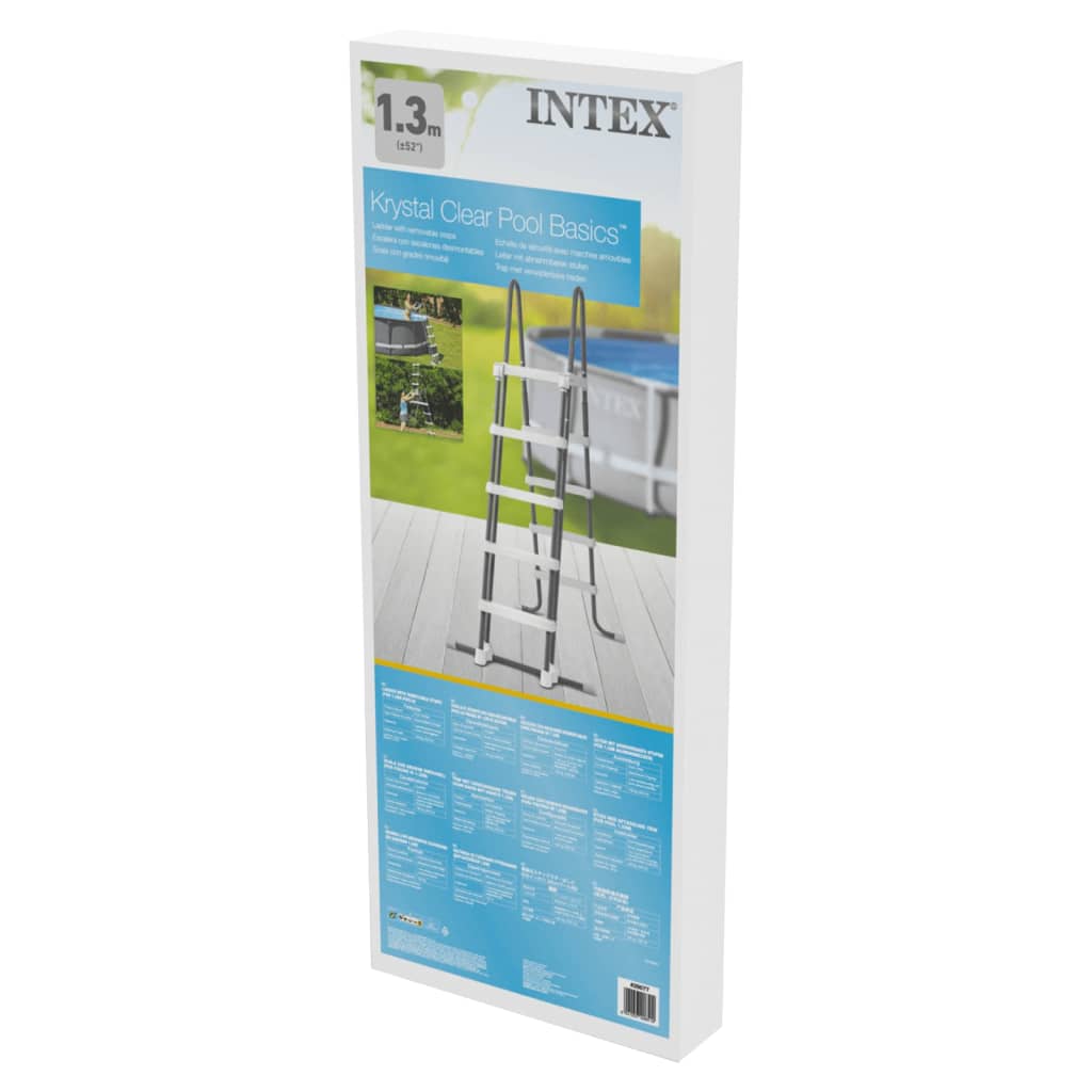 Intex ötfokos biztonsági medencelétra 132 cm 