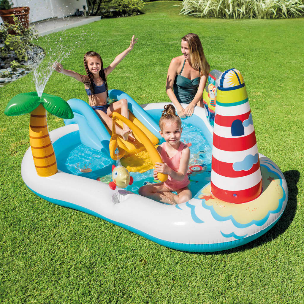 Intex Centru de joacă gonflabil Fishing Fun, 218x188x99 cm