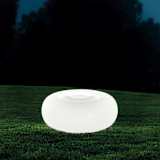 Intex opblaasbare poef met led-licht 86 x 33 cm
