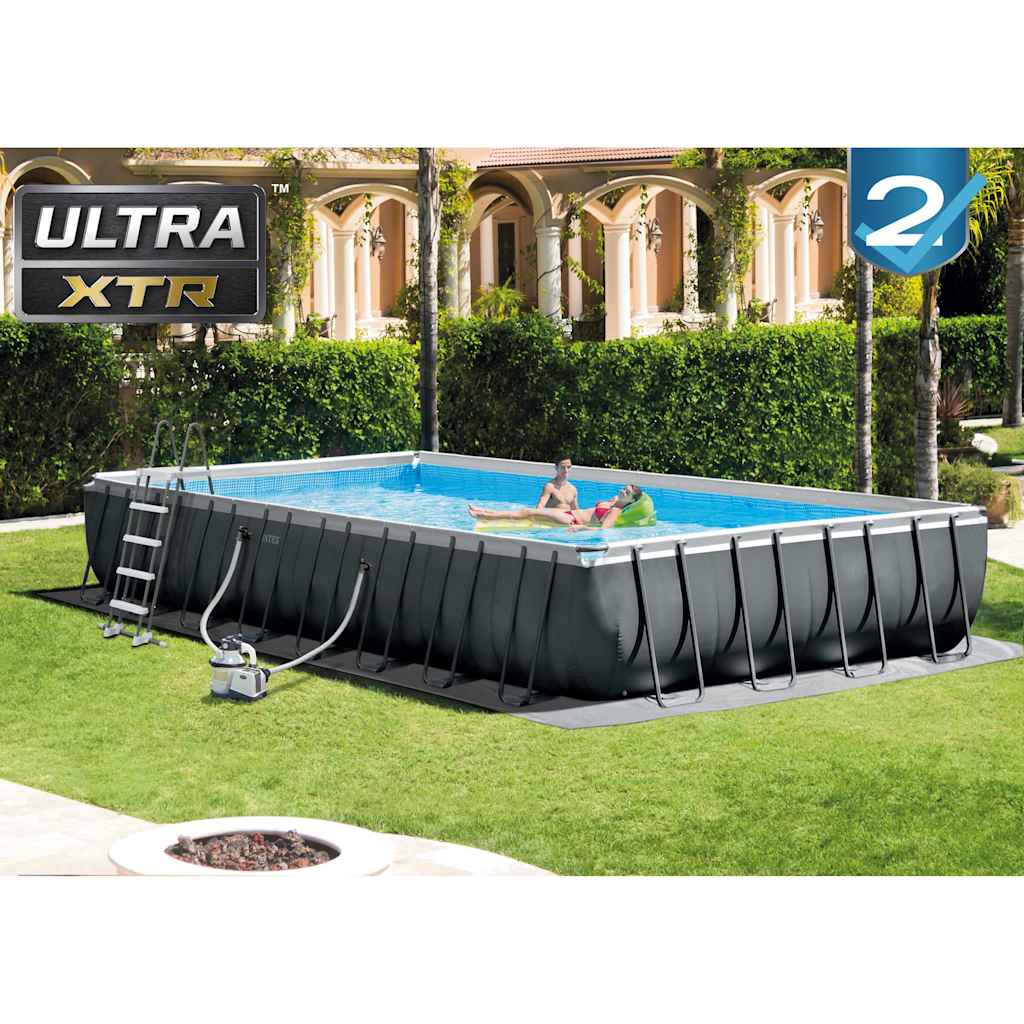 INTEX Zwembadset Ultra XTR Frame rechthoekig 975x488x132 cm afbeelding