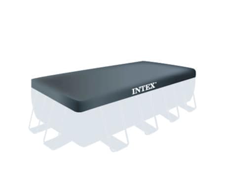 VidaXL Intex Prism Frame Pool Oval - 503x274x122 Cm Stahlrahmen Mit Treppe