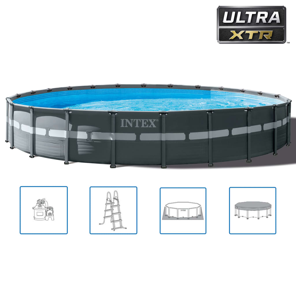 INTEX Zwembadset rond Ultra XTR Frame 732x132 cm 26340GN