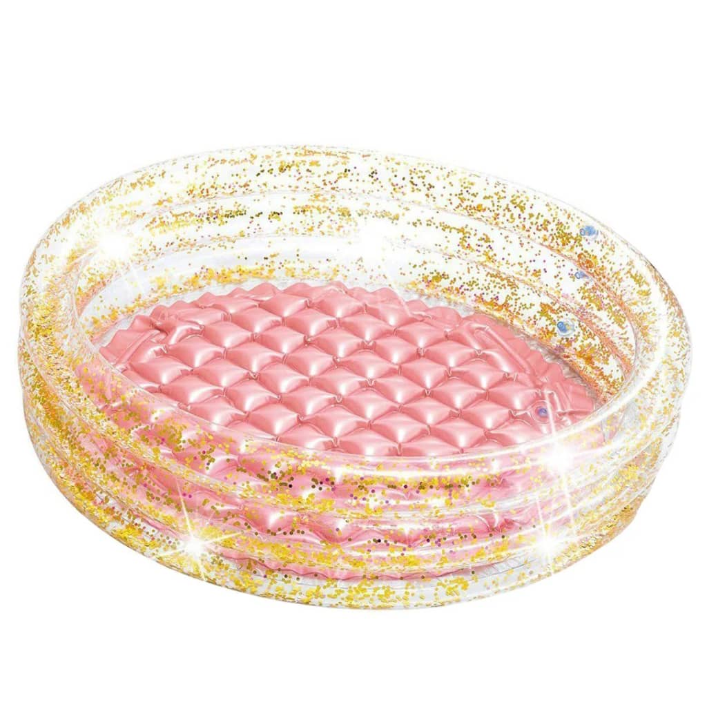 Afbeelding Intex 57103NP Mini Glitter Opblaasbaar Zwembad 86x25 cm Roze/Goud door Vidaxl.nl