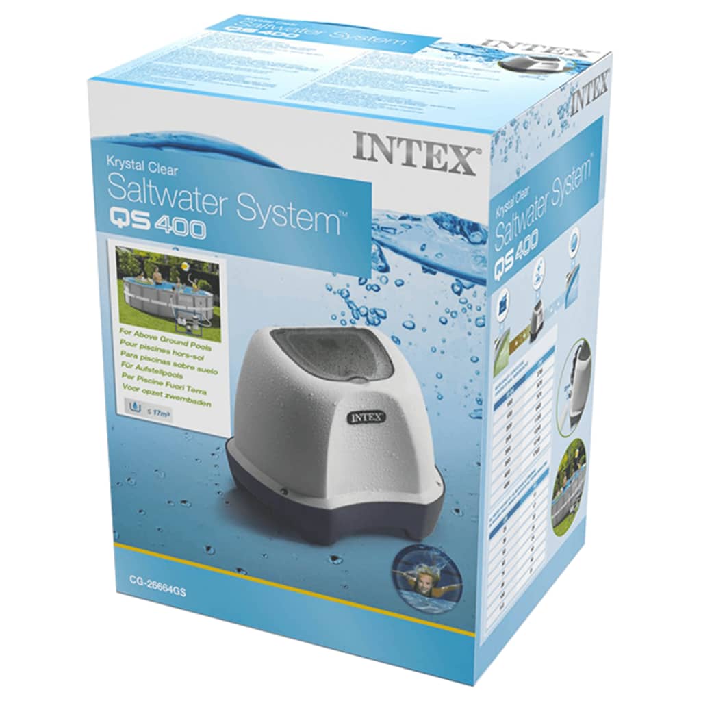 Intex Krystal Clear Sūraus vandens sistema, 12V | Stepinfit