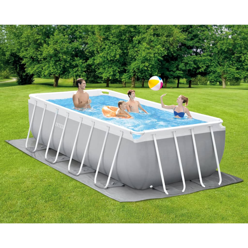 INTEX Swimmingpool-Set Prism Frame Rechteckig 400x200x122 cm