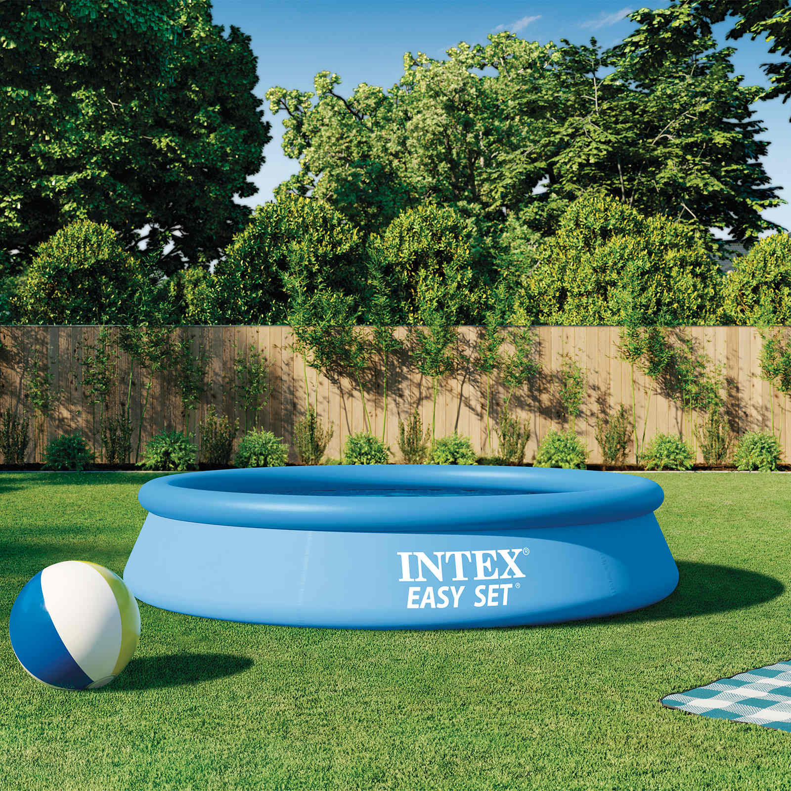 INTEX Piscina Inflatable deasupra solului INTEX albastru Ø305 x 61 cm