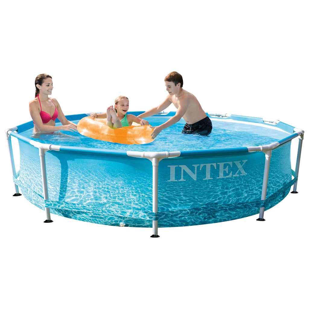 INTEX Zwembad Beachside Metal Frame 305x76 cm afbeelding