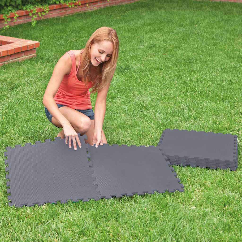 Alternativ bild 2 för Intex Golvskydd 8 st 50x50x0,5 cm 1,9 m²