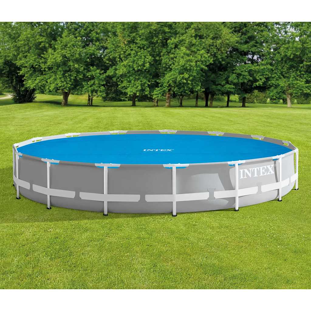 Intex Prelată solară de piscină, albastru, 448 cm, polietilenă